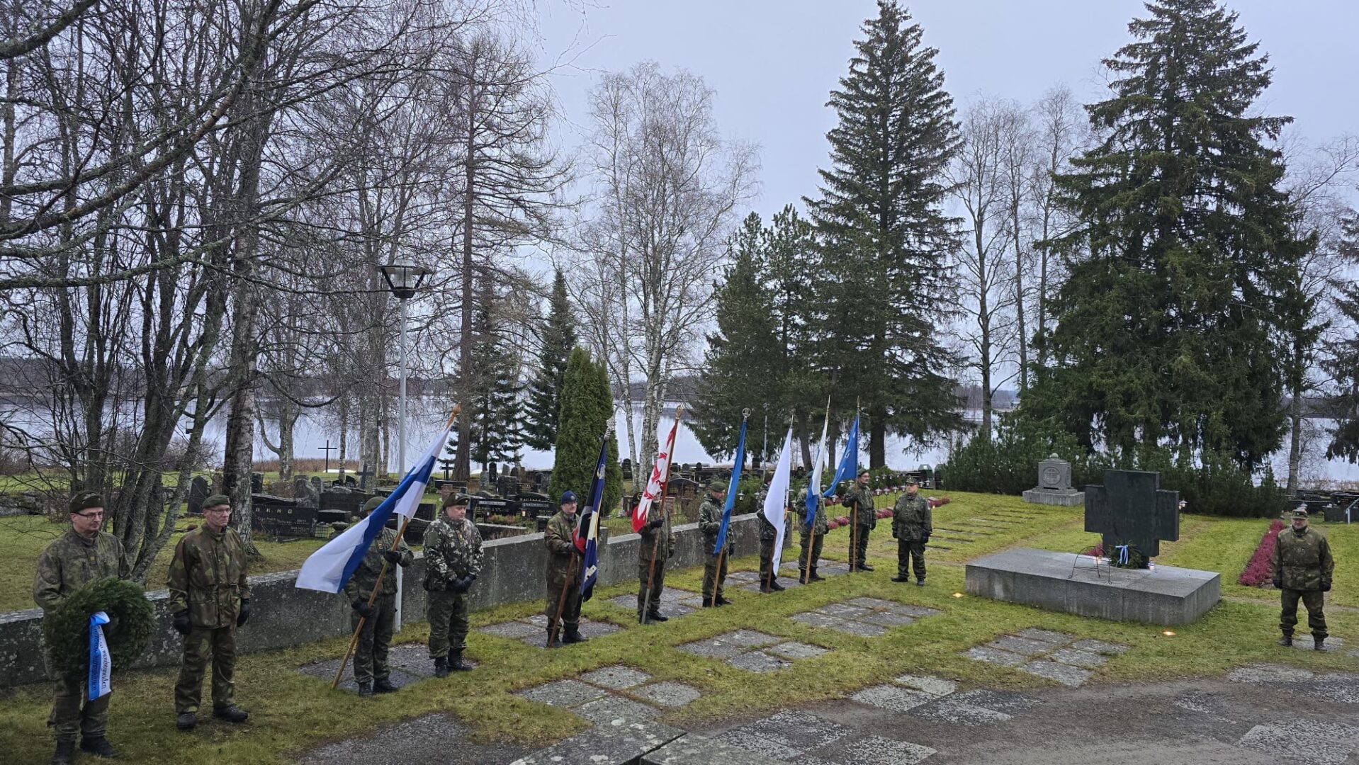 Itsenäisyyspäivän kunniavartio 6.12.2025 (kuvaaja:Vesa Koivunen Alajärven kaupunginjohtaja)